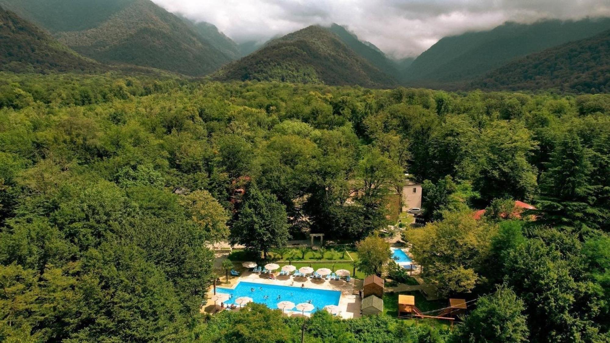 Wald Hotel Lagodekhi Buitenkant foto